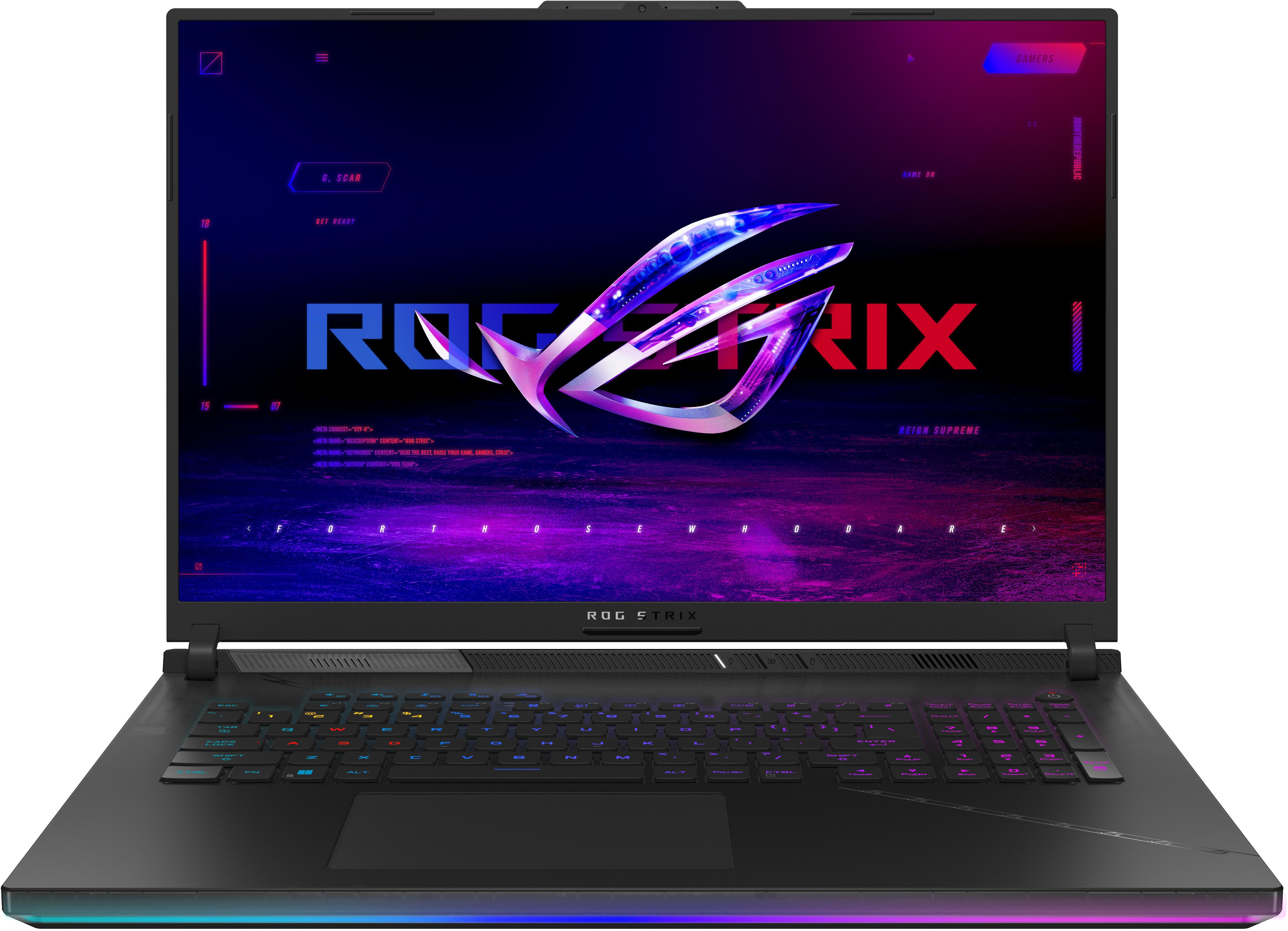 Asus - ** B Grade ** Portátil ASUS ROG Strix SCAR 18 G834 18" i9 13980HX 64GB DDR5 2TB RTX 4090 QHD+ 240Hz W11