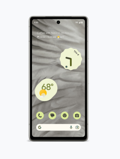 Google - Smartphone Google Pixel 7a 5G 6.1" (8 GB/128 GB) 90hz Cotton