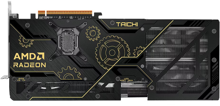 ASRock - ** B Grade ** Gráfica ASRock Radeon RX 9070 XT Taichi OC 16GB GDDR6