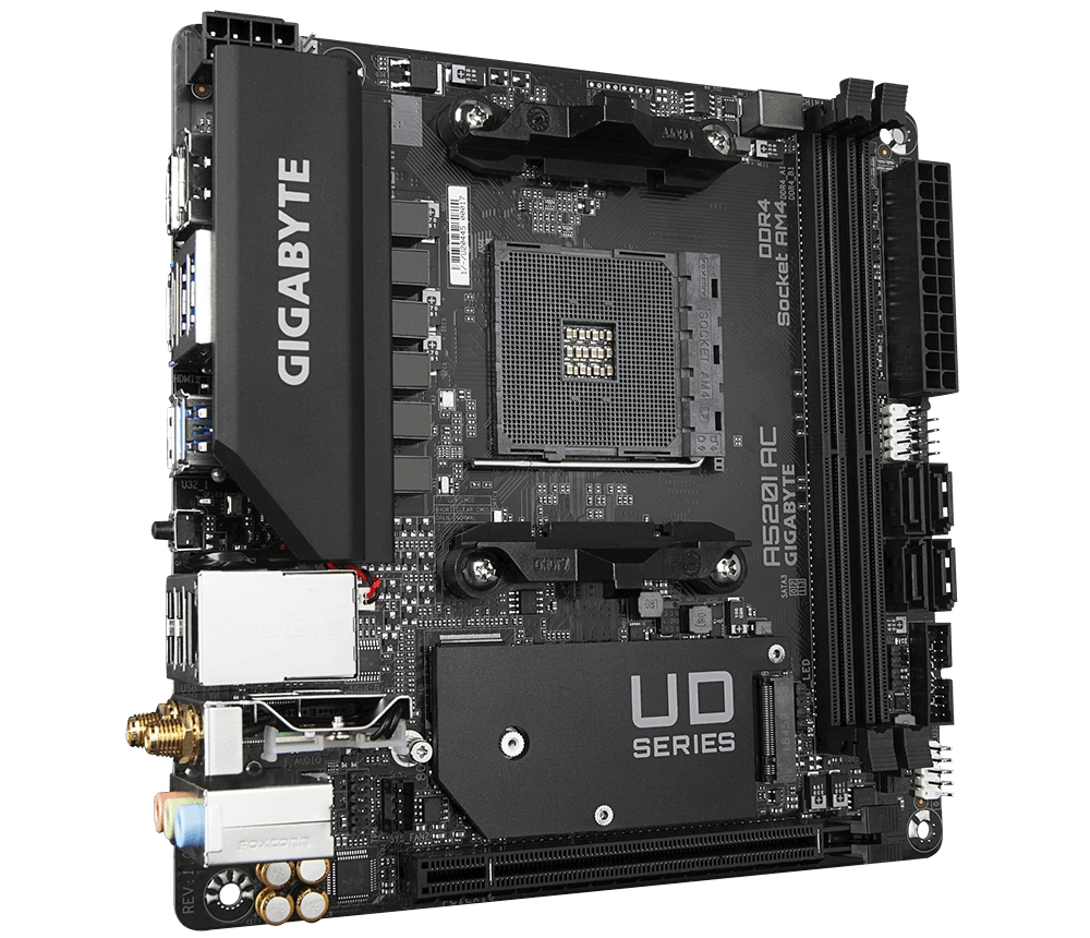 Gigabyte - Motherboard Gigabyte A520I AC