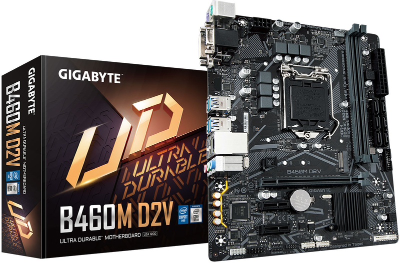Gigabyte - Motherboard Gigabyte B460M D2V