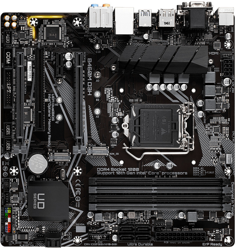 Gigabyte - Motherboard Gigabyte B460M D3H