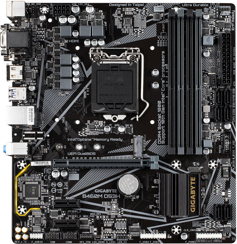 Gigabyte - Motherboard Gigabyte B460M DS3H