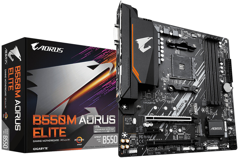 Gigabyte - ** B Grade ** Motherboard Gigabyte B550M Aorus Elite