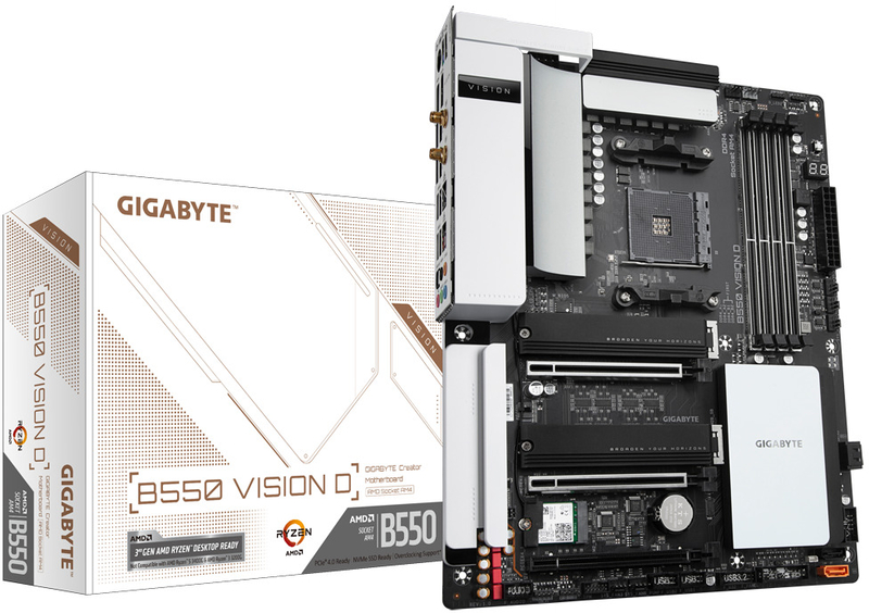 Gigabyte - Motherboard Gigabyte B550 Vision D