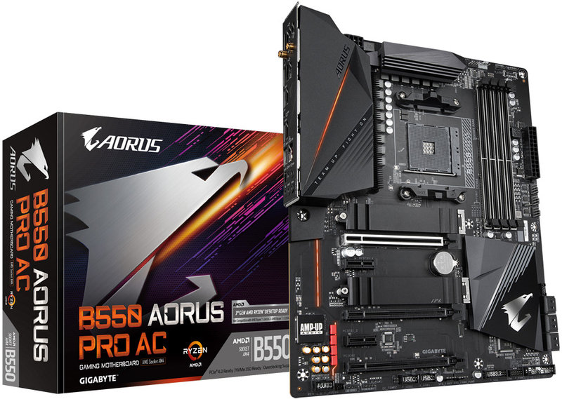 ** B Grade ** Motherboard Gigabyte B550 Aorus Pro AC