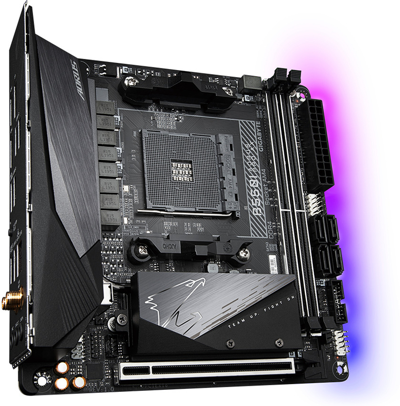 Gigabyte - ** B Grade ** Motherboard Gigabyte B550I Aorus Pro AX