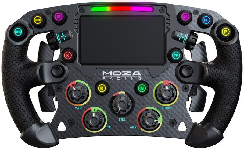 Moza Racing - Bundle MOZA FSR Volante + Universal Hub + Adaptador Montagem de Roda
