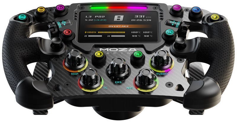 Moza Racing - Bundle MOZA FSR Volante + Universal Hub + Adaptador Montagem de Roda