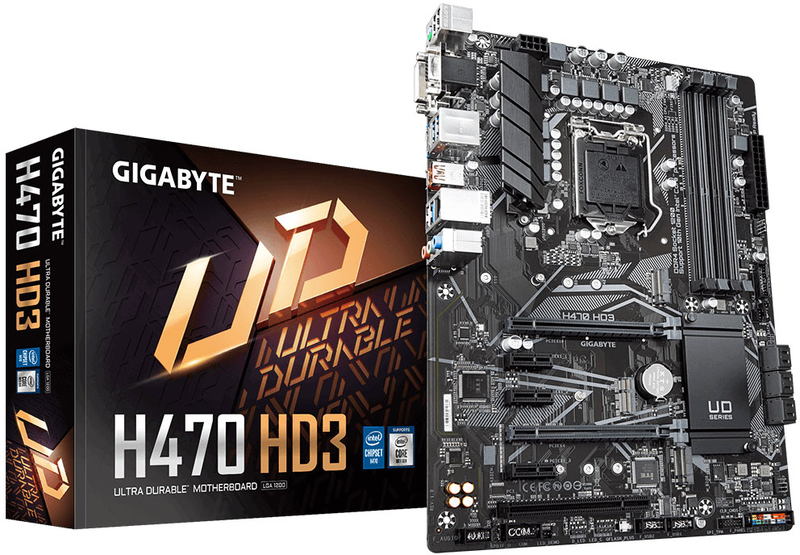 Gigabyte - Motherboard Gigabyte H470 HD3