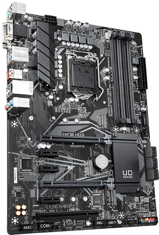 Gigabyte - Motherboard Gigabyte H470 HD3