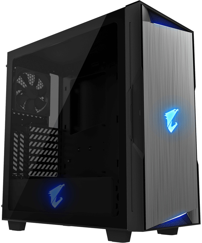 Gigabyte - **B Grade** Caixa ATX Gigabyte Aorus C300 RGB Preta Vidro Temperado