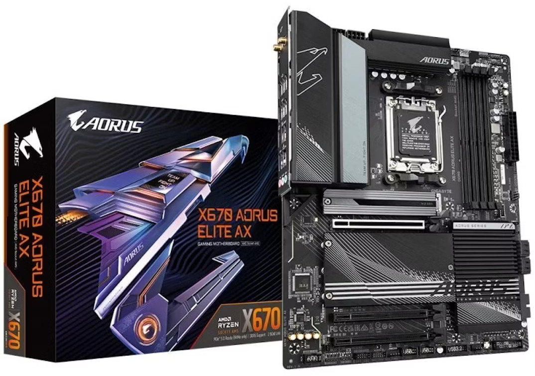 ** B Grade ** Motherboard Gigabyte X670 Aorus Elite AX