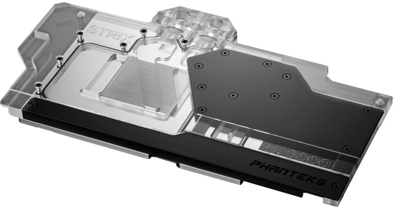 Phanteks - Bloco VGA Phanteks Glacier G6000 D-RGB para Asus RX 6800/6900 Strix/TUF Preto