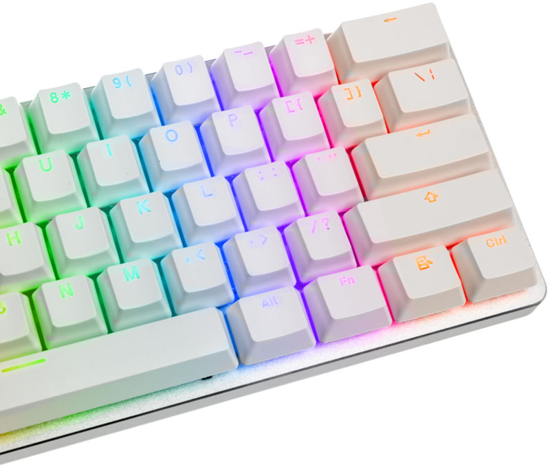 Glorious PC GR - Teclado Glorious PC Gaming Race GMMK Compact White Ice Edition - Gateron-Brown (US)