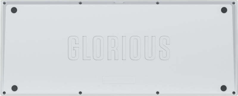 Glorious - Barebone Glorious GMMK Pro 75% ANSI White Ice (US)