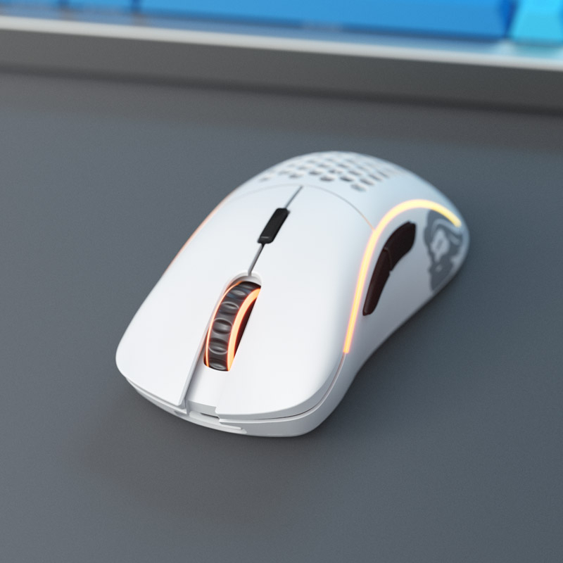 Glorious - Rato Gaming Glorious Model D Wireless Branco