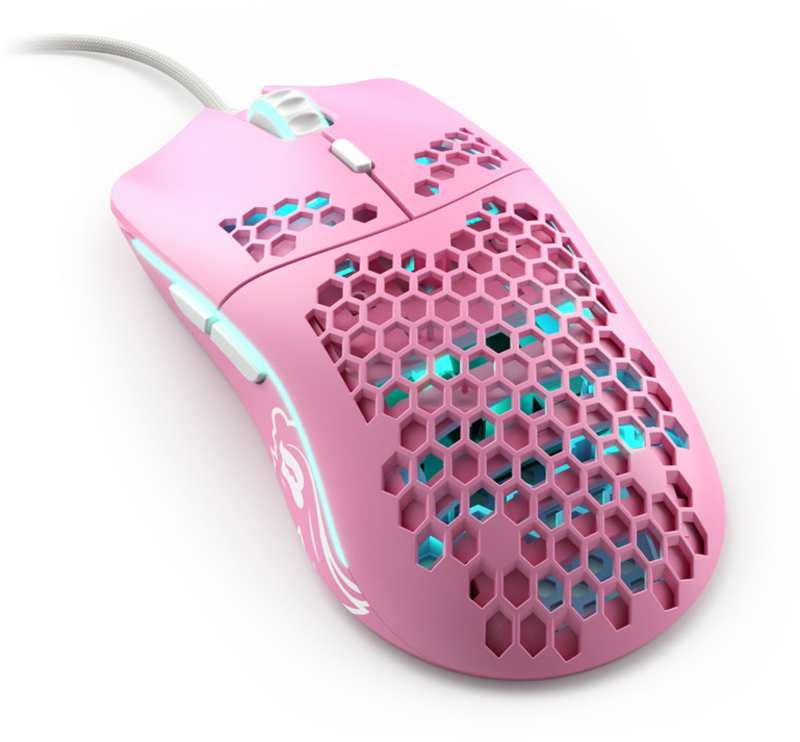 Rato Glorious PC Gaming Race Model O- Rosa Mate
