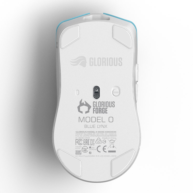 Rato Gaming Glorious Model O PRO Wireless - Blue Lynx - Forge