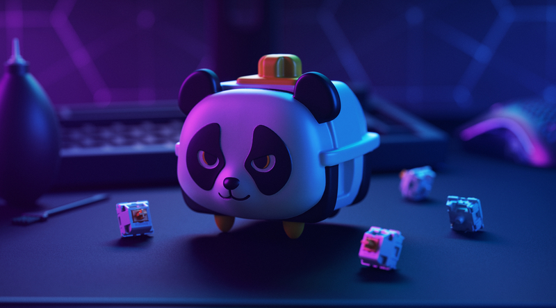 Glorious - Brinquedo Glorious Switch Panda