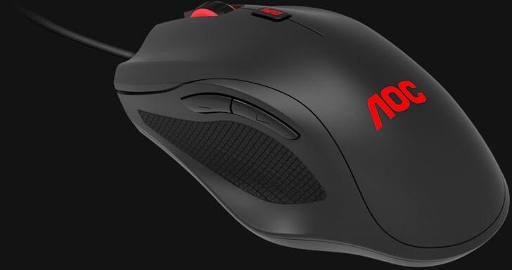 AOC - ** B Grade ** Rato AOC Gaming GM200 4200DPI RGB Preto