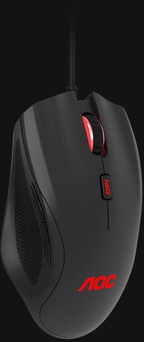 AOC - ** B Grade ** Rato AOC Gaming GM200 4200DPI RGB Preto