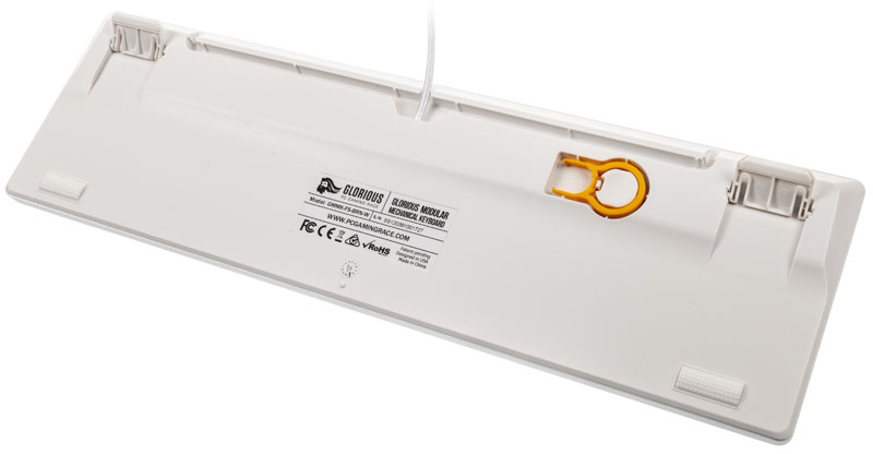 Glorious - ** B Grade ** Teclado Mecânico Glorious GMMK Full Size White Ice Edition