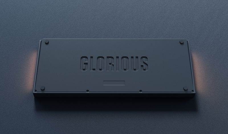 Glorious - Barebone Glorious GMMK Pro 75% Preto (ISO-Layout)