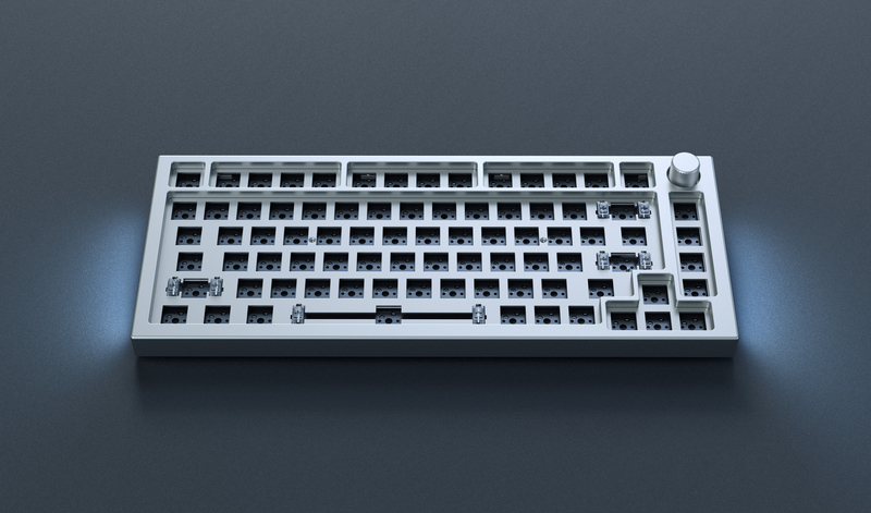 Glorious - Barebone Glorious GMMK Pro 75% White Ice