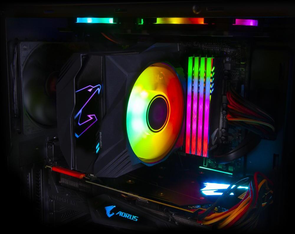 - **B Grade** Cooler CPU Gigabyte ATC800 RGB Preto