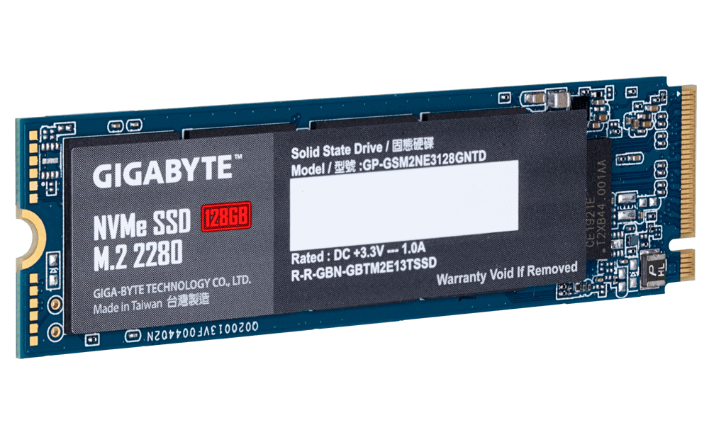 Gigabyte - Disco SSD Gigabyte 128GB M.2 NVMe
