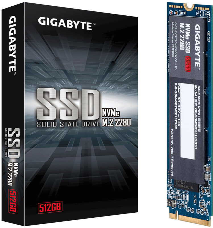 Disco SSD Gigabyte 512GB M.2 NVMe