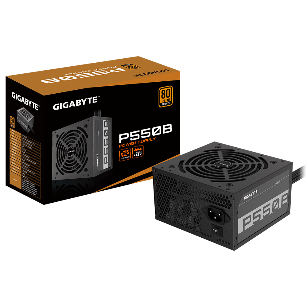 Gigabyte - Fonte Gigabyte GP-P550B 550W 80+ Bronze