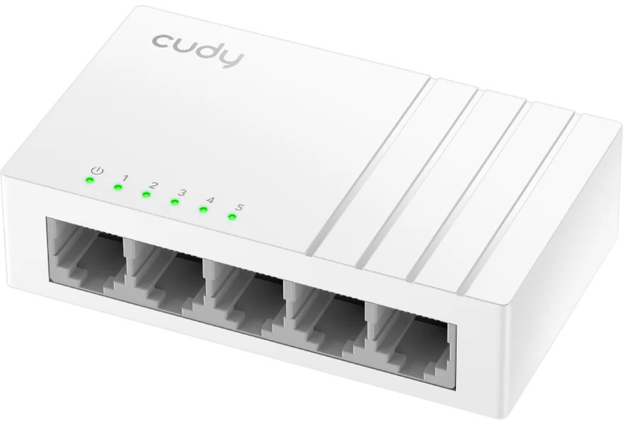 Cudy - Switch Cudy GS105U 5 Portas Gigabit UnManaged USB-C Power Input