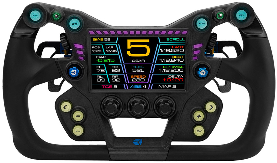 Volante Cube Controls GTX2 Grip (32cm) - Preto / Preto