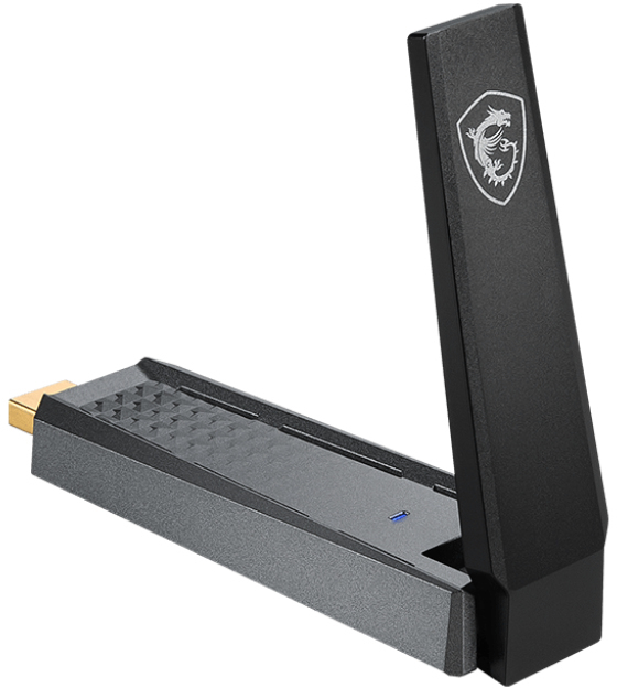 MSI - Adaptador USB MSI AX1800 Dual-Band Wi-Fi 6 USB 3.0