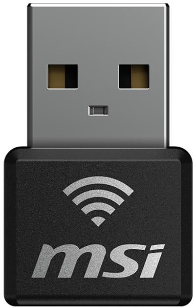 MSI - Adaptador USB MSI AX1800 Dual-Band Nano