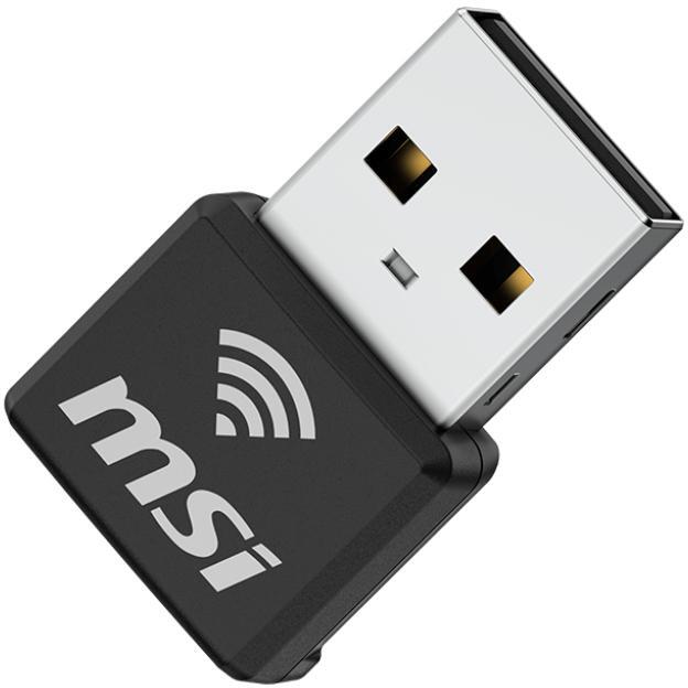 MSI - Adaptador USB MSI AX1800 Dual-Band Nano