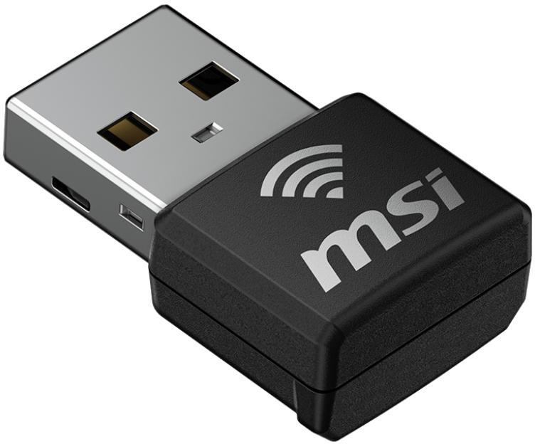 MSI - Adaptador USB MSI AX1800 Dual-Band Nano