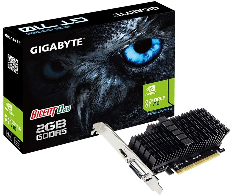 Gigabyte - ** B Grade ** Gráfica Gigabyte GeForce® GT 710 LP 2GB GDDR5