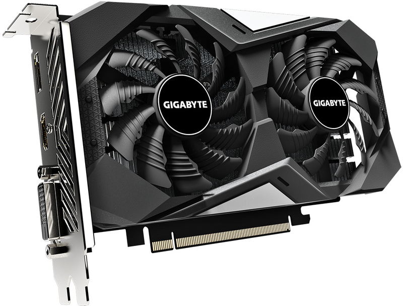 Gigabyte - Gráfica Gigabyte GeForce® GTX 1650 Windforce D6 OC Rev.2 4GB GDDR5