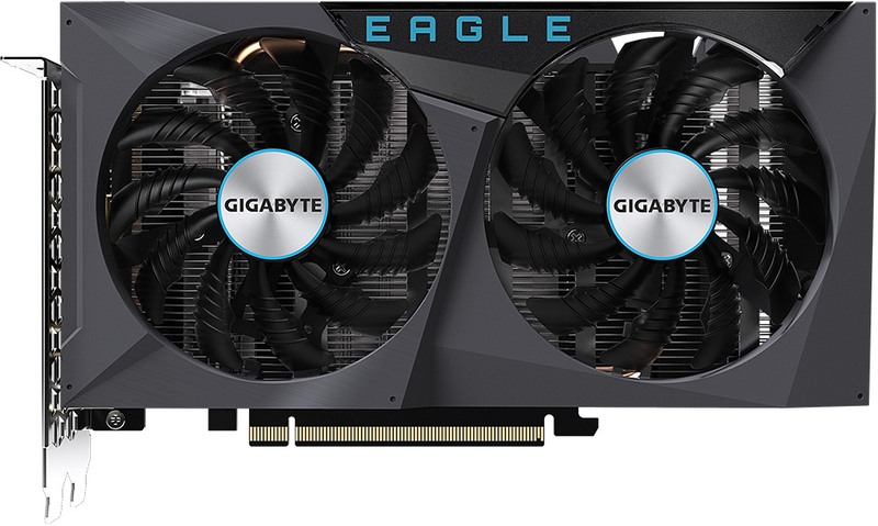 Gigabyte - Gráfica Gigabyte GeForce® RTX 3050 Eagle OC 8GB GDDR6