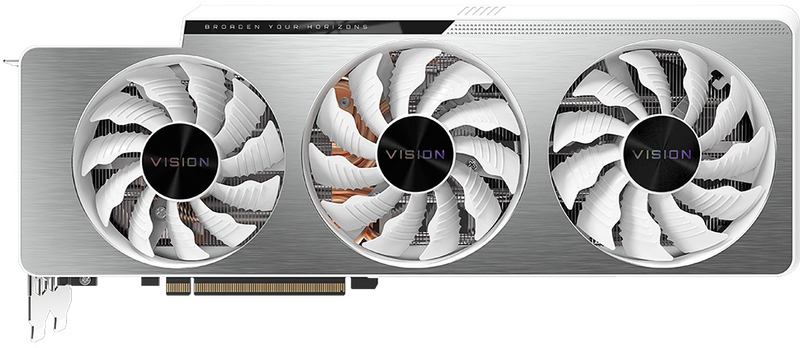 Gigabyte - Gráfica Gigabyte GeForce® RTX 3080 Vision OC Rev.2 LHR 10GB GD6X
