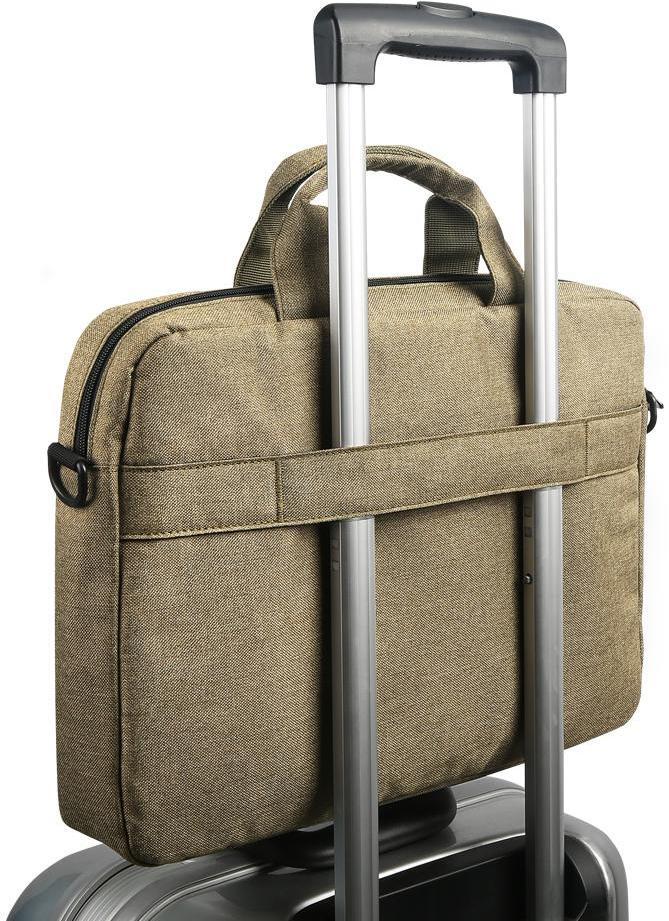 Lenovo - Mala 15.6" Lenovo Casual Toploader T210 Verde