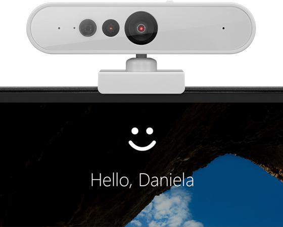 Lenovo - Webcam Lenovo 510 FullHD Cinza