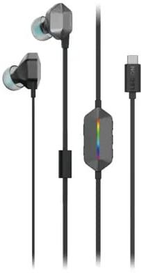 Lenovo - Earbuds Lenovo Legion E510 7.1 RGB Gaming In-Ear USB-C