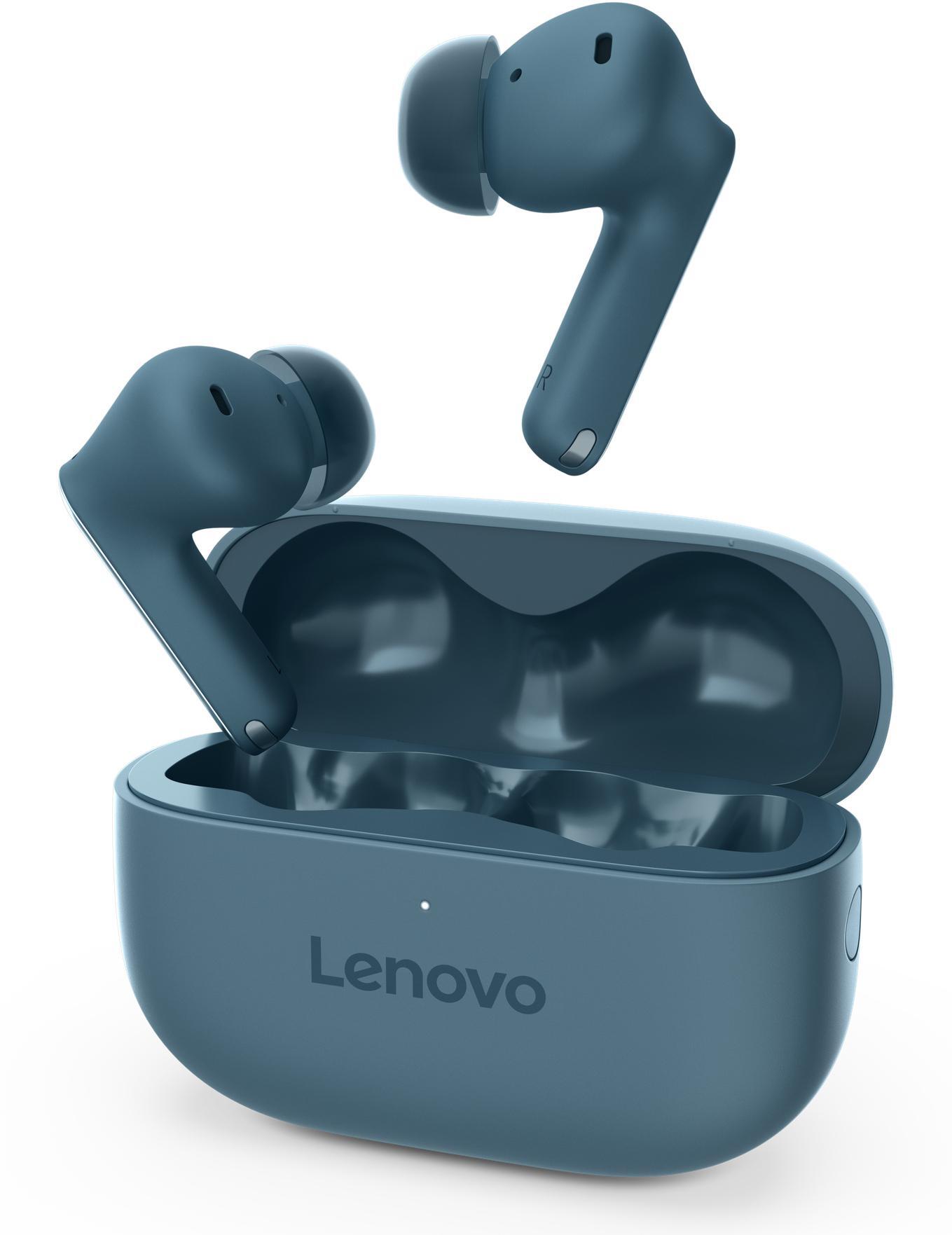 Lenovo - Earbuds Lenovo Yoga True Wireless Stereo Azul-Verde