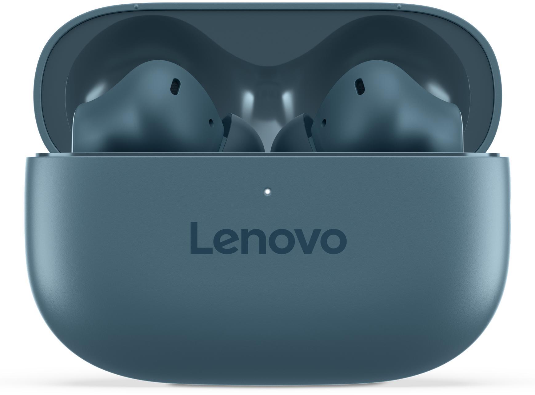Lenovo - Earbuds Lenovo Yoga True Wireless Stereo Azul-Verde