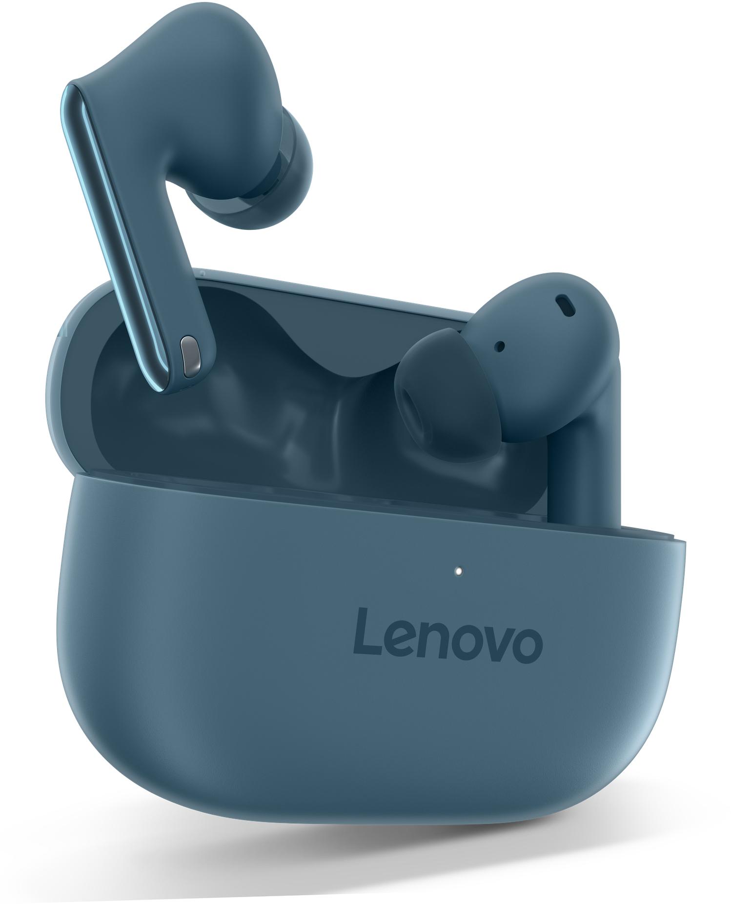 Lenovo - Earbuds Lenovo Yoga True Wireless Stereo Azul-Verde