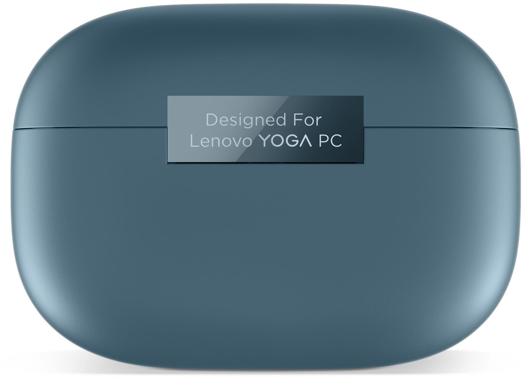 Lenovo - Earbuds Lenovo Yoga True Wireless Stereo Azul-Verde